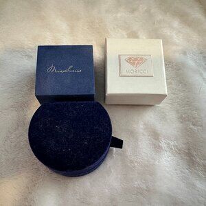 Danecraft LED Jewelry Box Lot Ring Gift Boxes Velvet Lighted